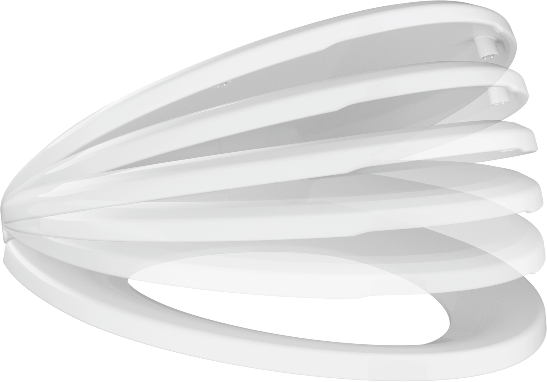 Elongated Slow-Close Toilet Seat