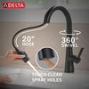 Touch<sub>2</sub>O&reg; Technology Kitchen Faucet with Touchless Technology
