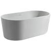 60 in. x 30 in. Freestanding Tub with Center Drain