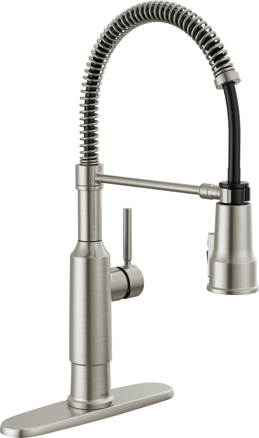 Single-Handle Pull-Down Spring Kitchen Faucet