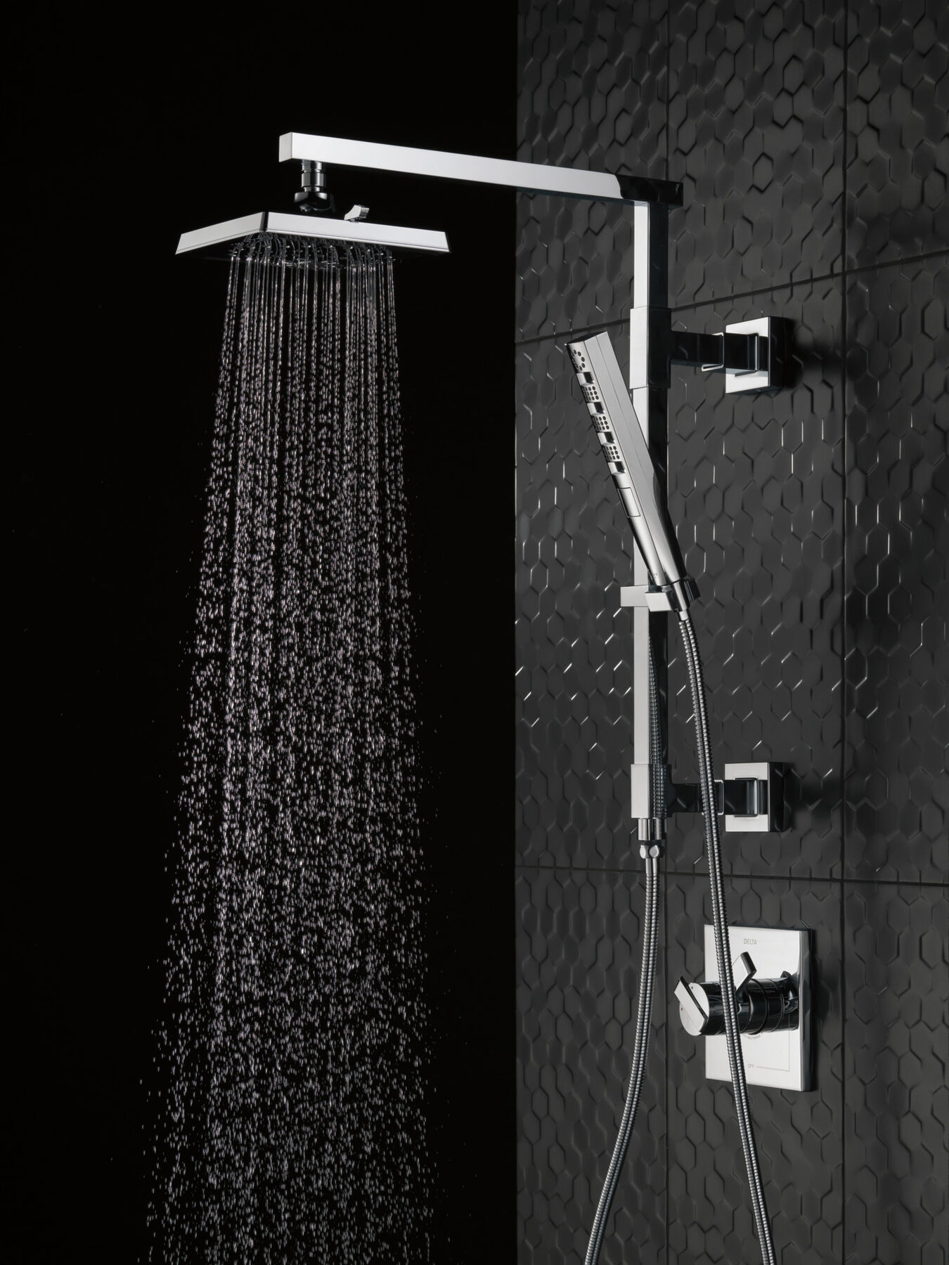 H2Okinetic&reg; 3-Setting Raincan Shower Head