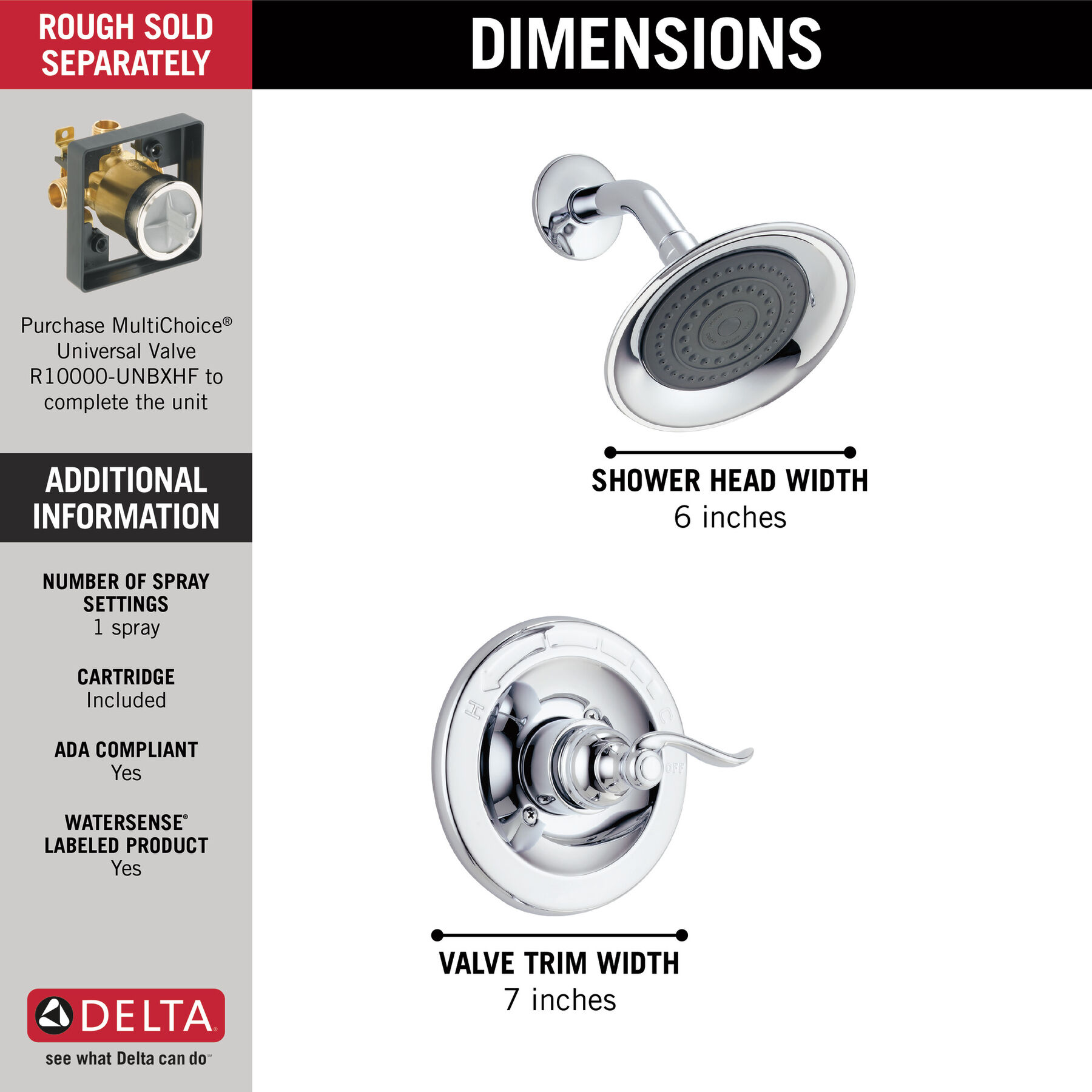 Monitor&reg; 14 Series Shower Trim