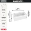 Classic 500 Bathtub 60"x32" Right Drain