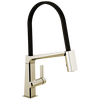 Single Handle Exposed Hose Kitchen Faucet