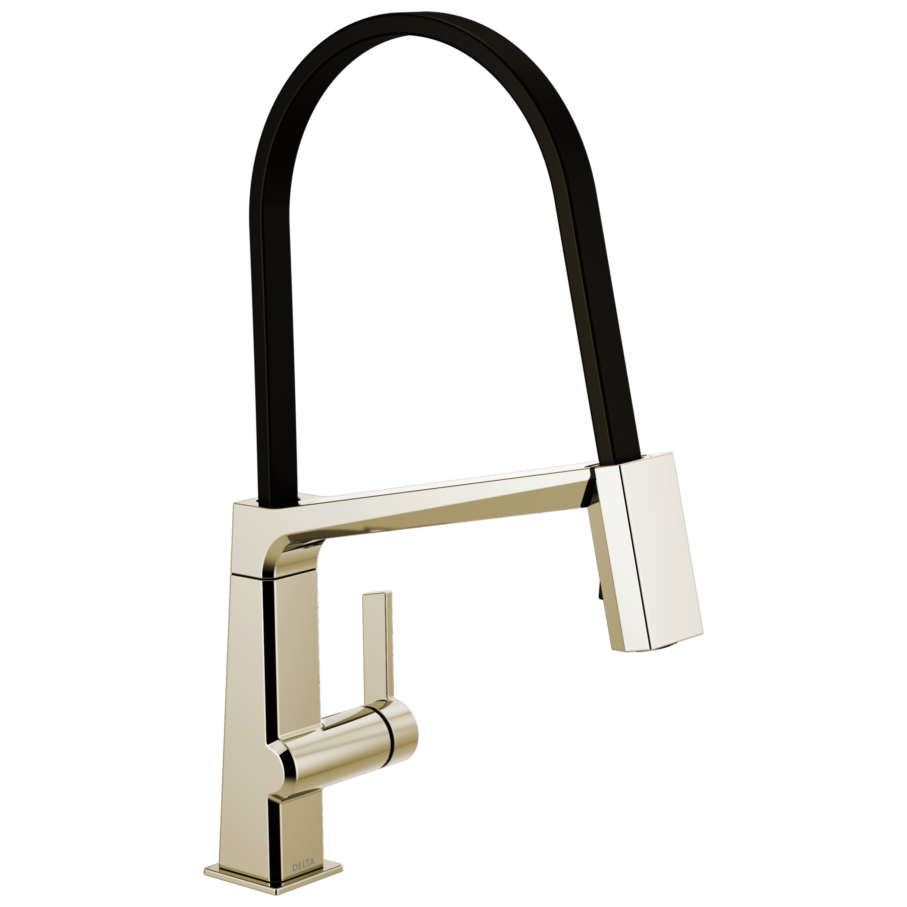 Single Handle Exposed Hose Kitchen Faucet