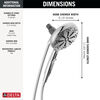 6-Setting SureDock&reg; Magnetic Hand Shower