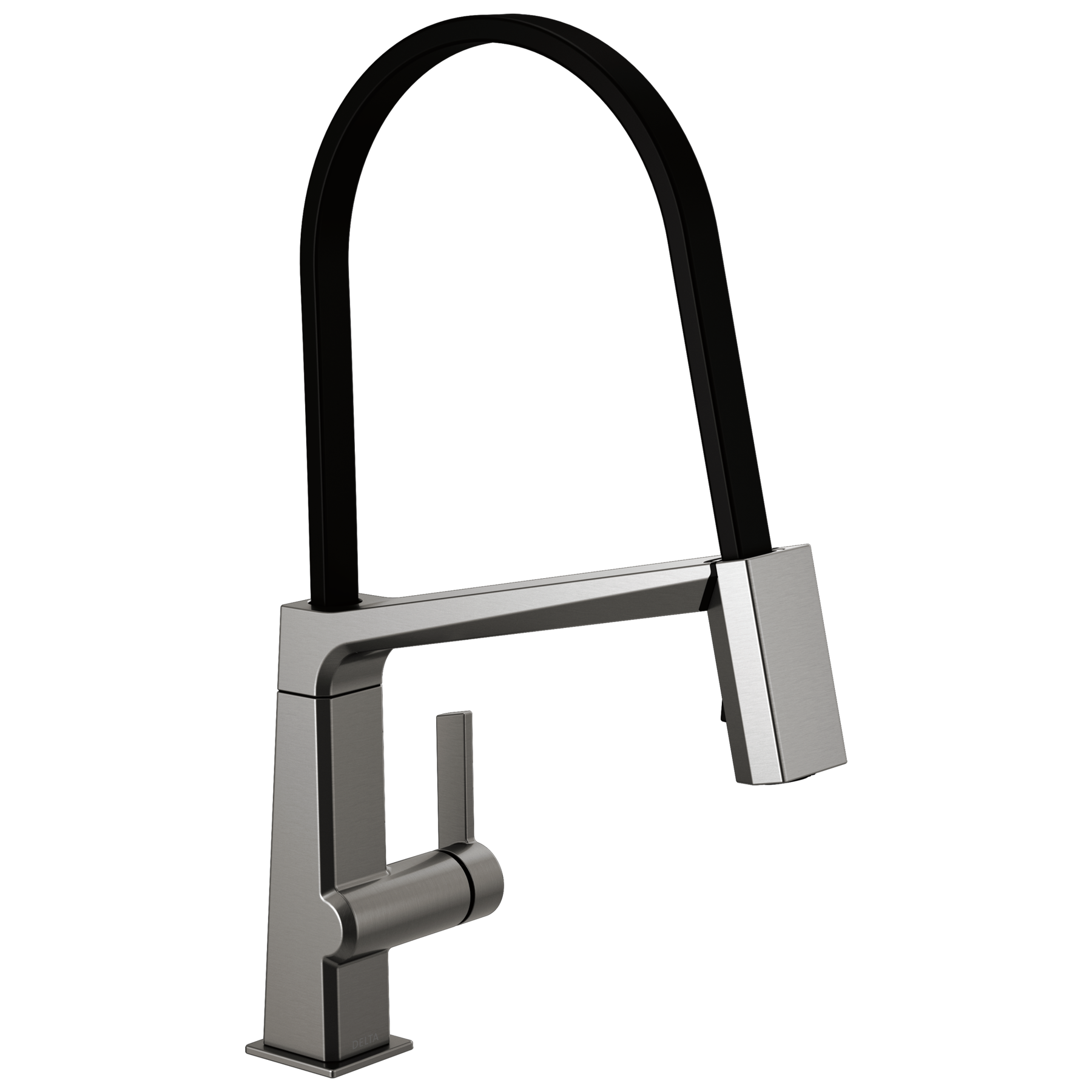 Single Handle Exposed Hose Kitchen Faucet