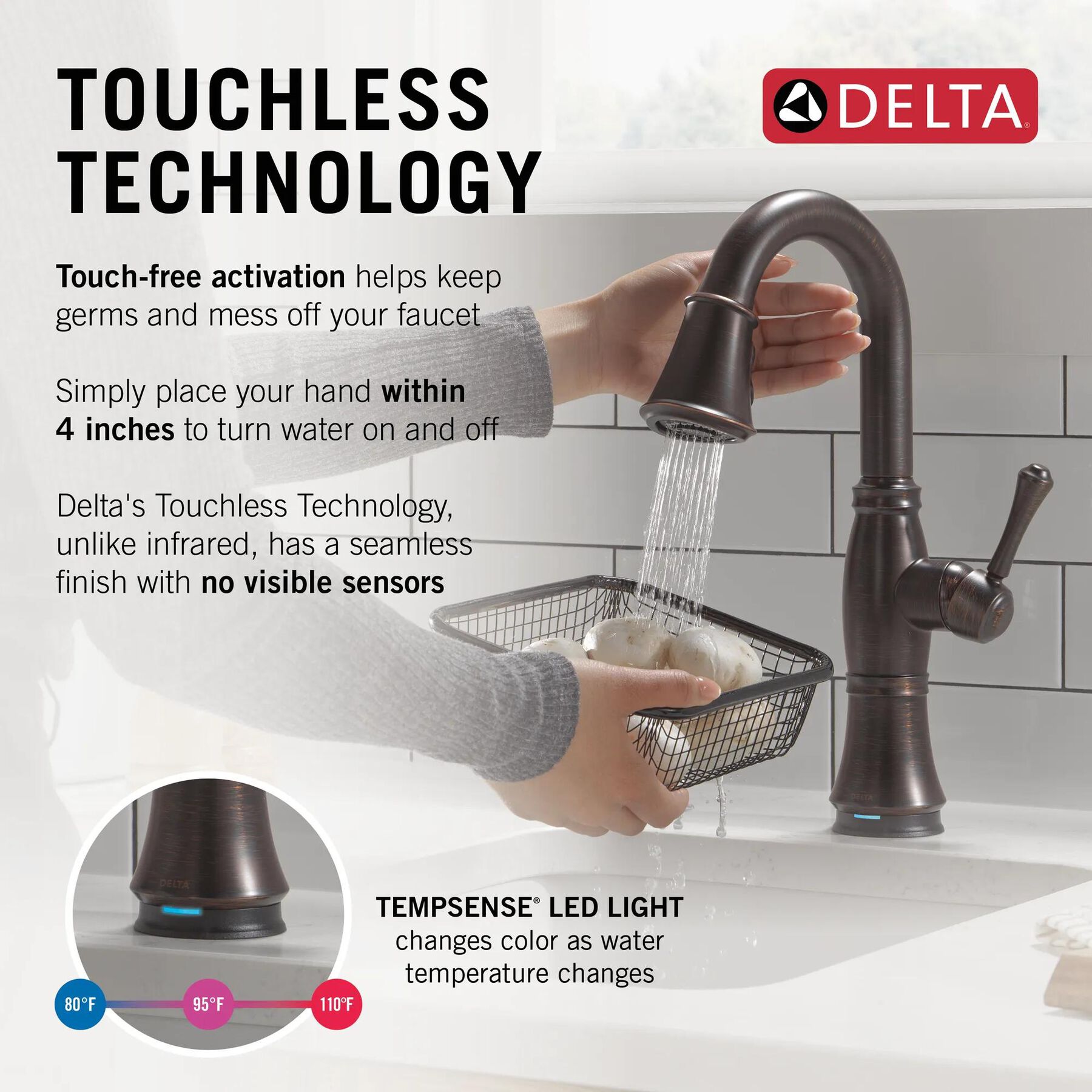 Touch2O&reg; Bar / Prep Faucet with Touchless Technology