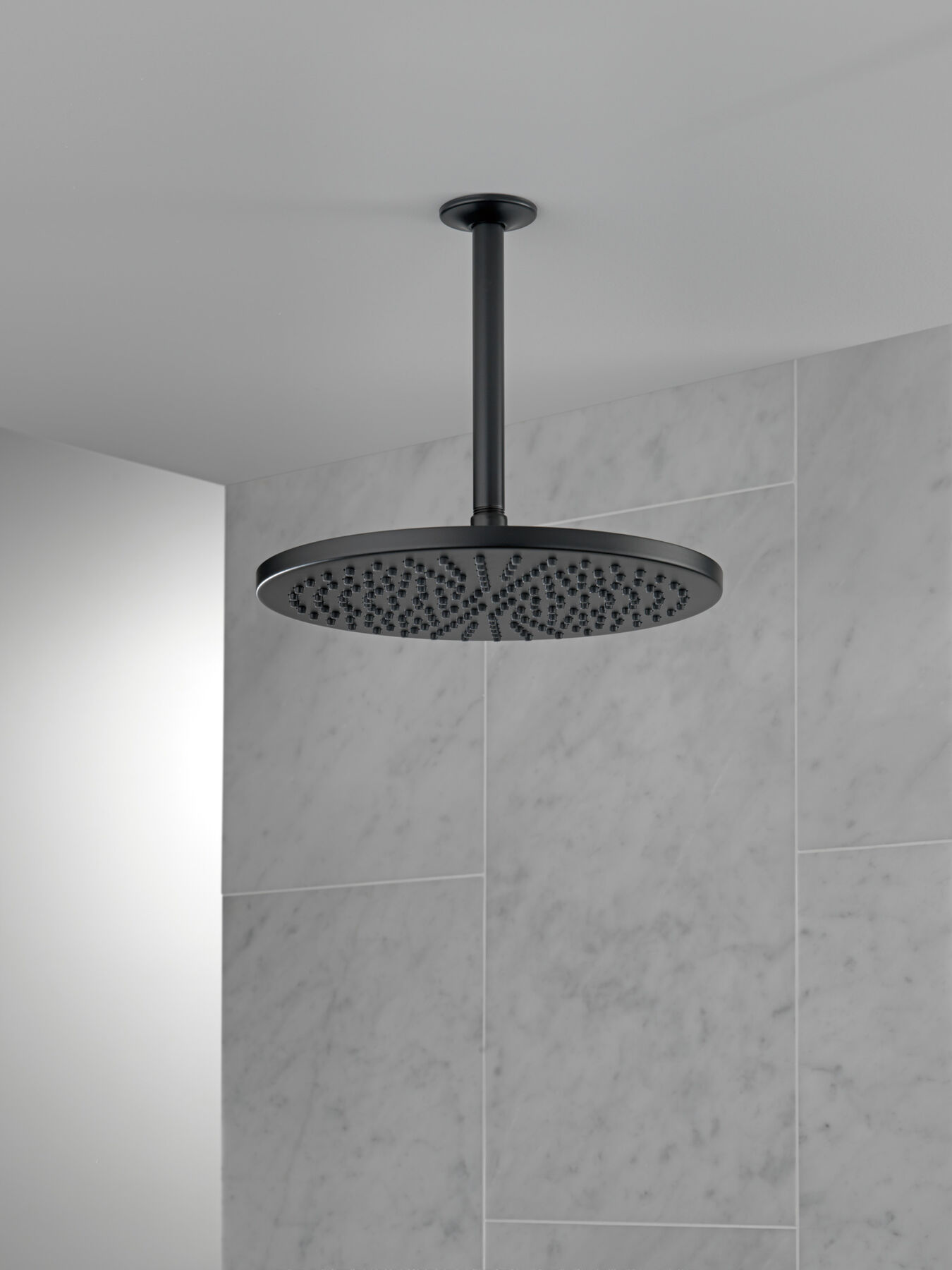 Raincan Shower Head with Shower Arm Bundle - Round