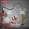 Single-Handle Pull-Down Kitchen Faucet with Touch<sub>2</sub>O&reg; Technology Technology
