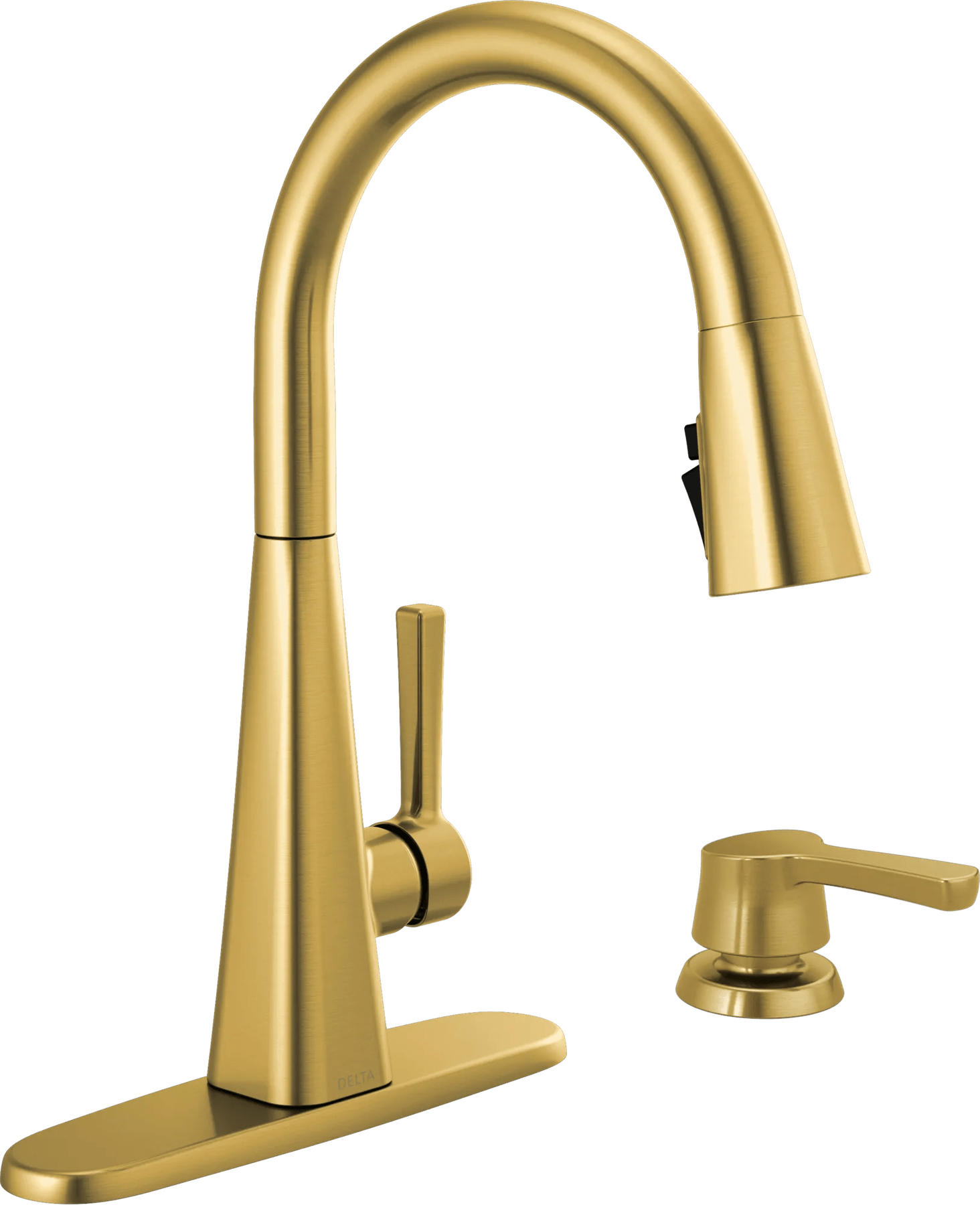 Pull-Down Kitchen Faucet with Soap Dispenser Bundle