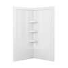 38'' Direct-to-Stud Corner Shower Wall Set