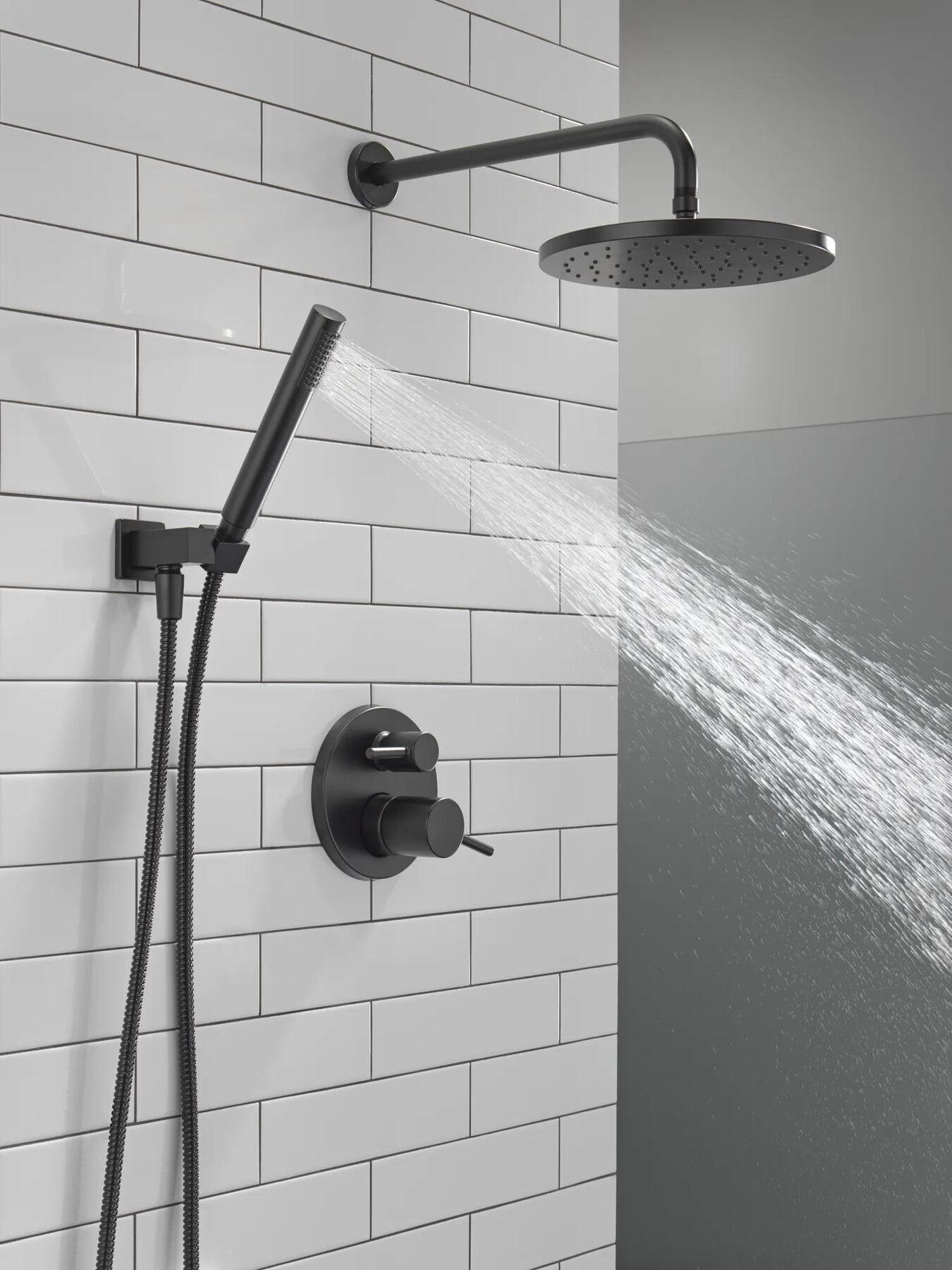 Raincan Shower Rough & Trim w/ HS 1L 14S (Recertified)