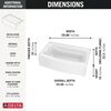 Classic 500 Curve Alcove Bathtub Left Drain 60x32"