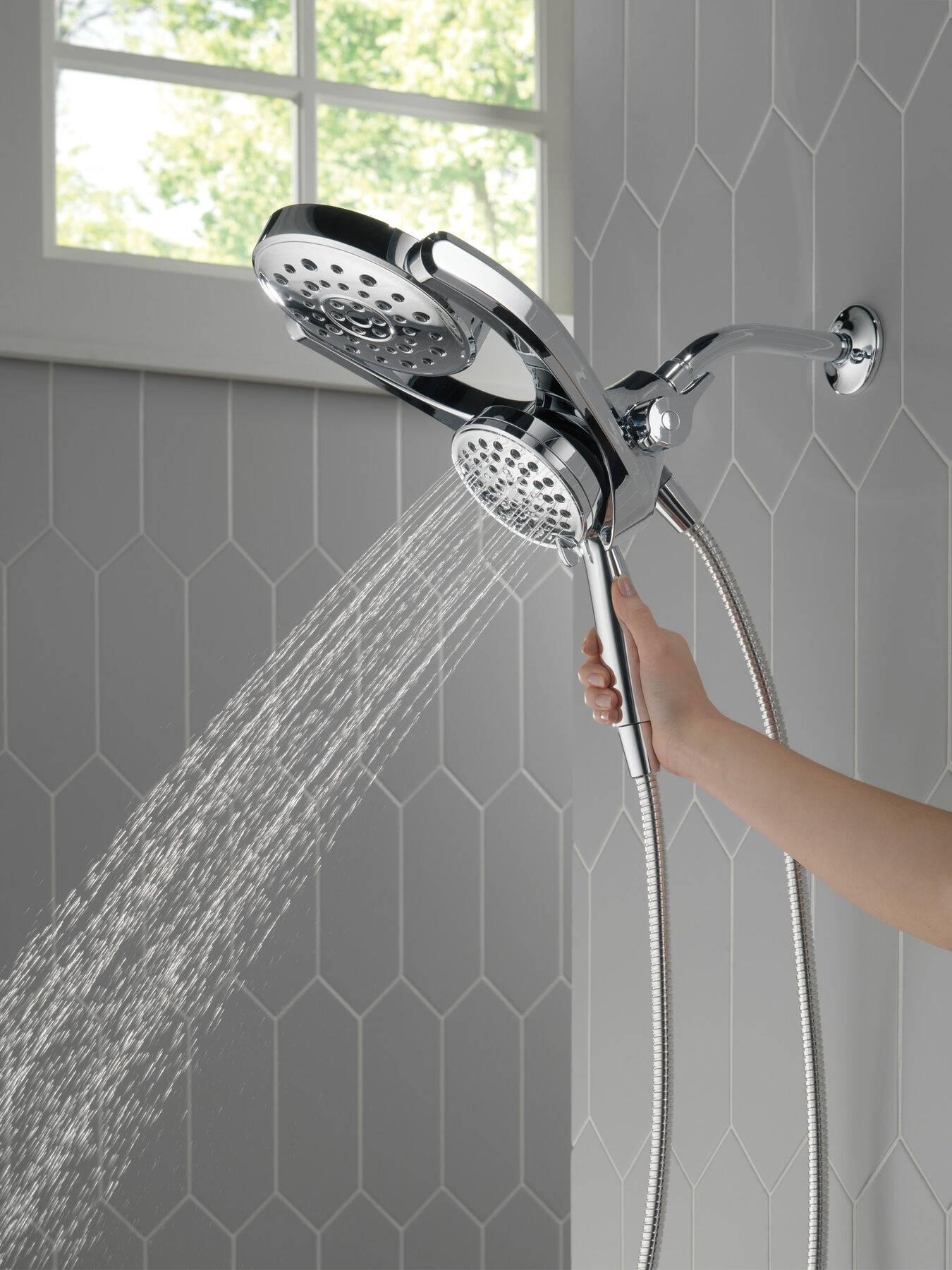 HydroRain 2-in-1 2.5GPM 4-Setting