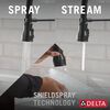Single Handle Pull-Down Kitchen Faucet With Spring Spout