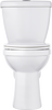 Foundations Dual Flush Elongated Toilet