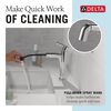 Single Handle Pull-Down Bathroom Faucet