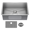 26&rdquo; Undermount Stainless Steel Single Bowl Kitchen Sink&nbsp;with Accessories