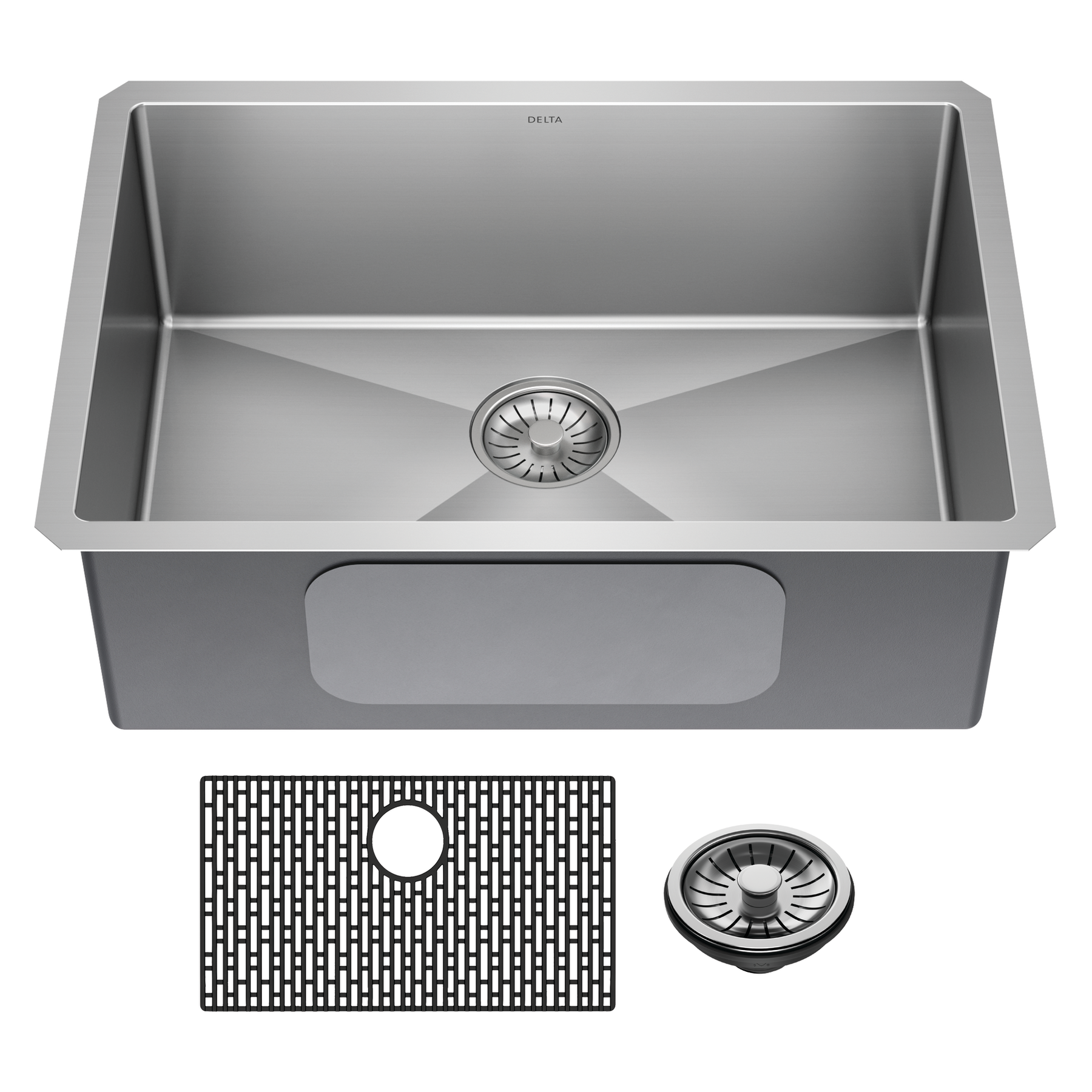 26&rdquo; Undermount Stainless Steel Single Bowl Kitchen Sink&nbsp;with Accessories