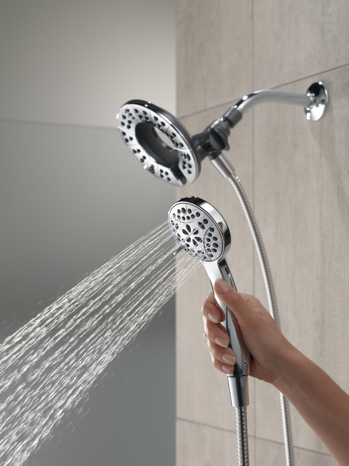 In2ition&reg; 4-Setting Two-in-One Shower