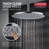 Single-Setting Metal Raincan Shower Head