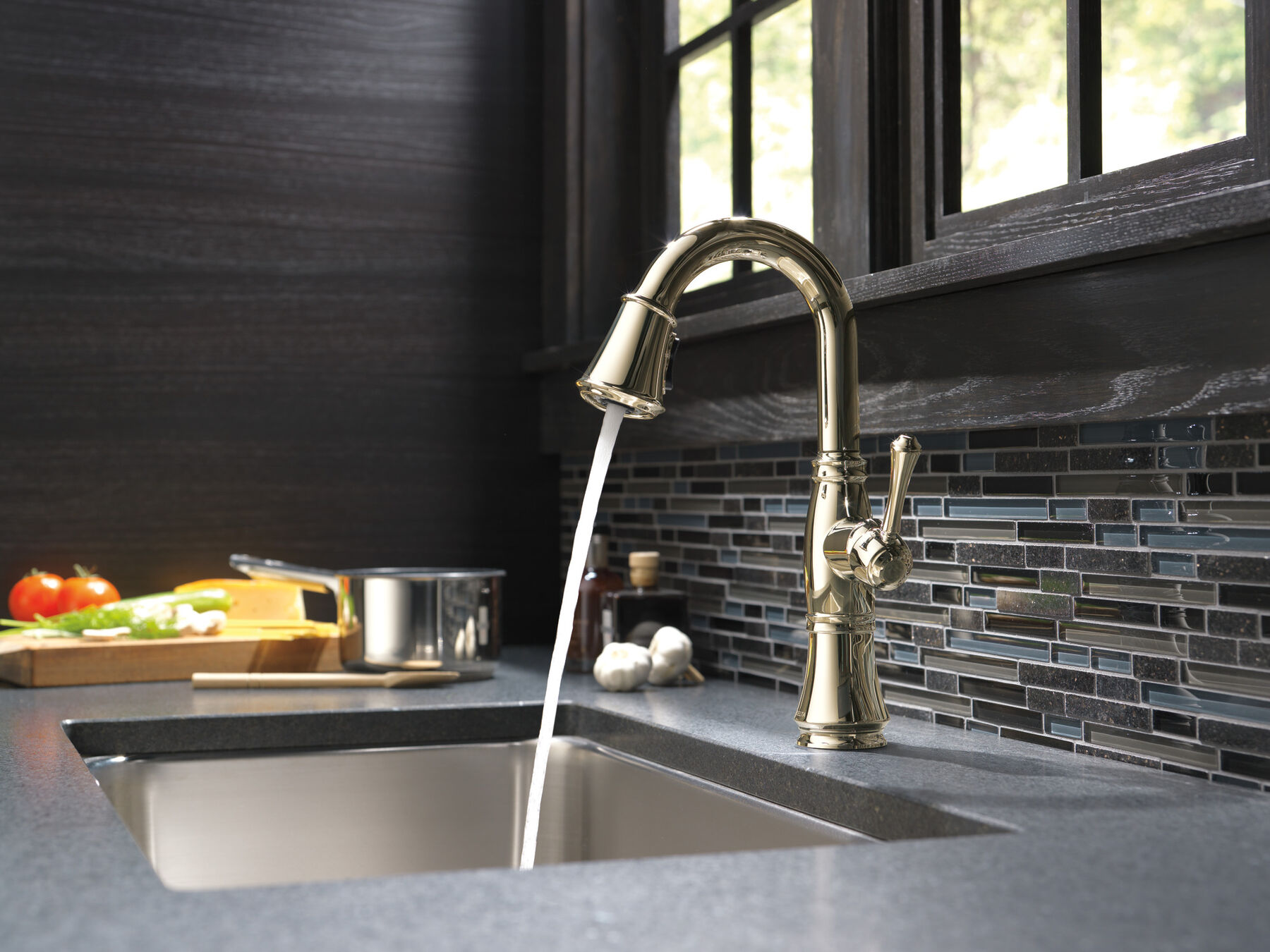 Single Handle Pull-Down Bar / Prep Faucet
