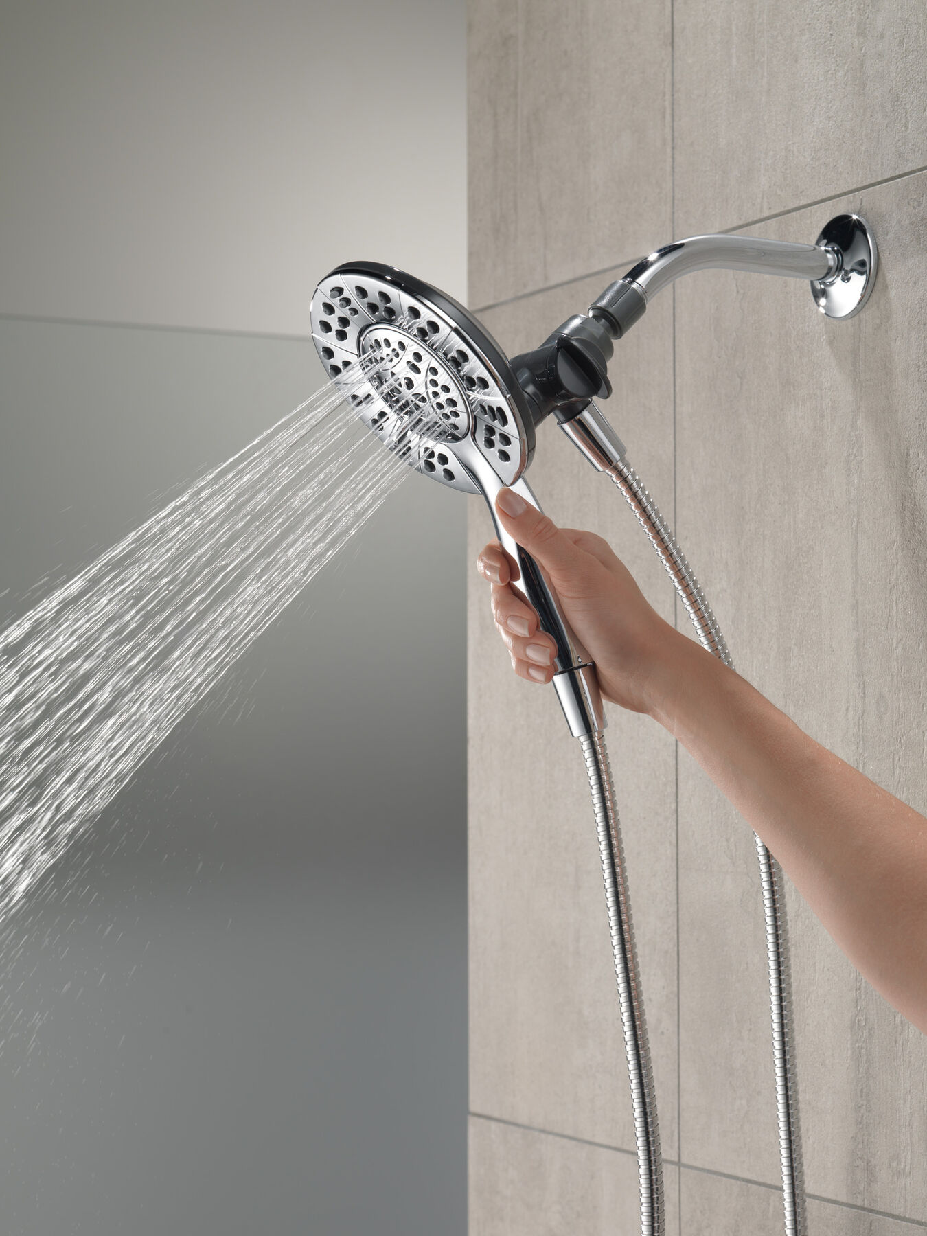 In2ition&reg; 4-Setting Two-in-One Shower