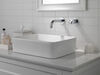 Two Handle Wall Mount Bathroom Faucet Trim