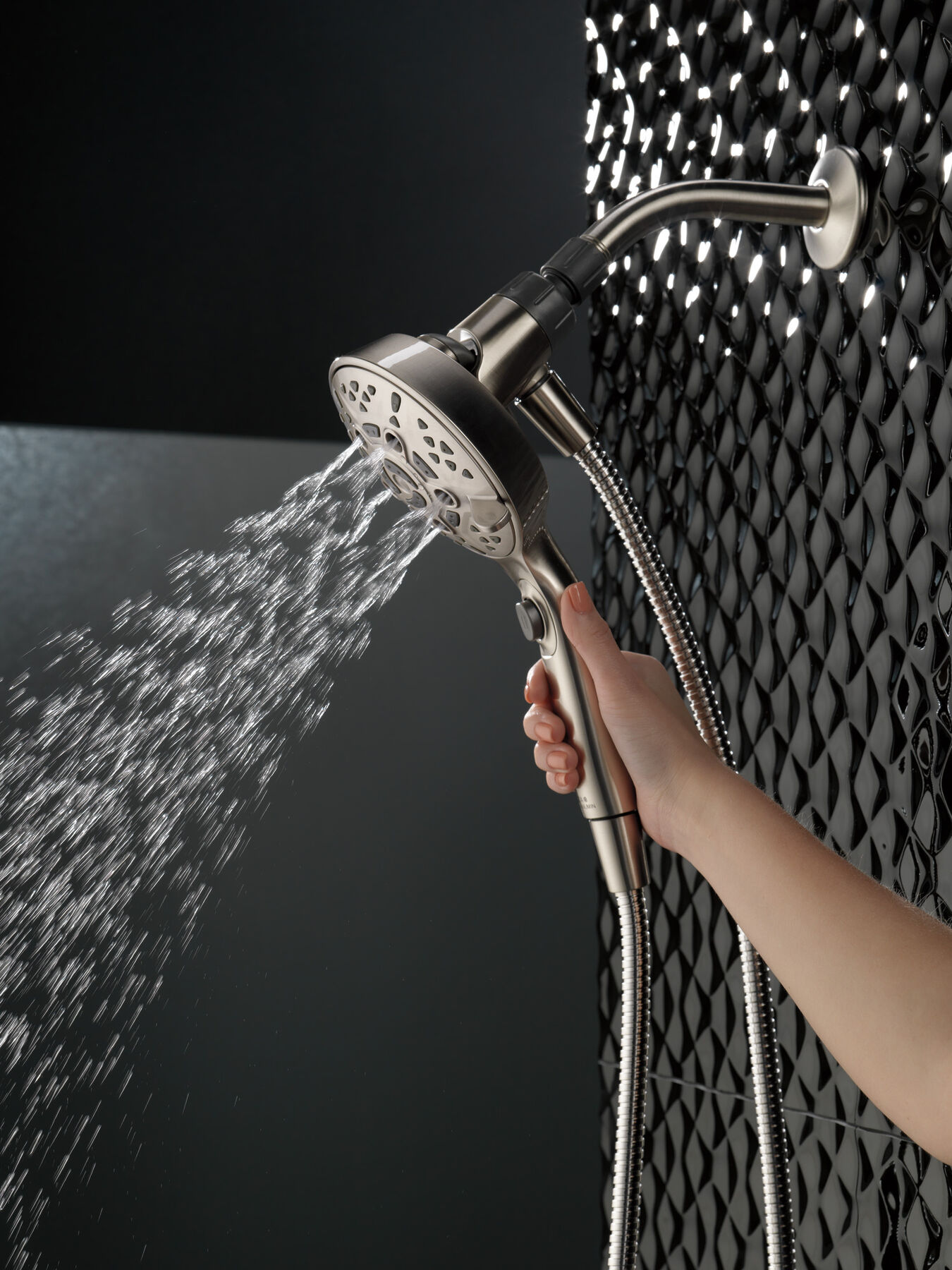 7-Setting Hand Shower with SureDock