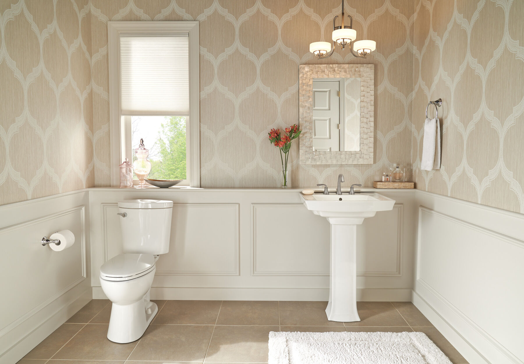 Two Handle Widespread Bathroom Faucet
