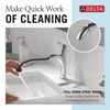 Single Handle Pull-Down Bathroom Faucet