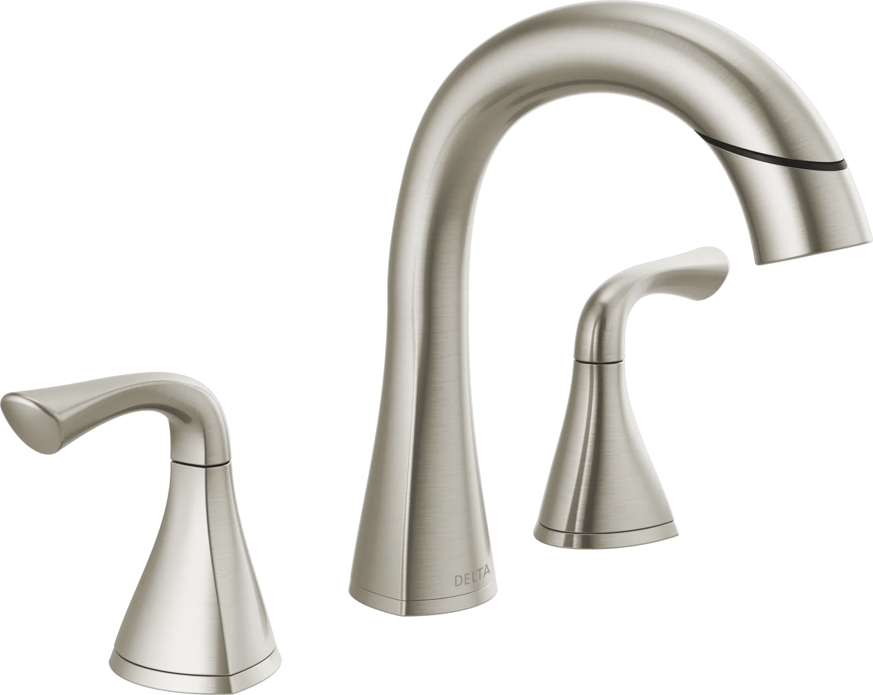 Two Handle Widespread Pull-Down Bathroom Faucet