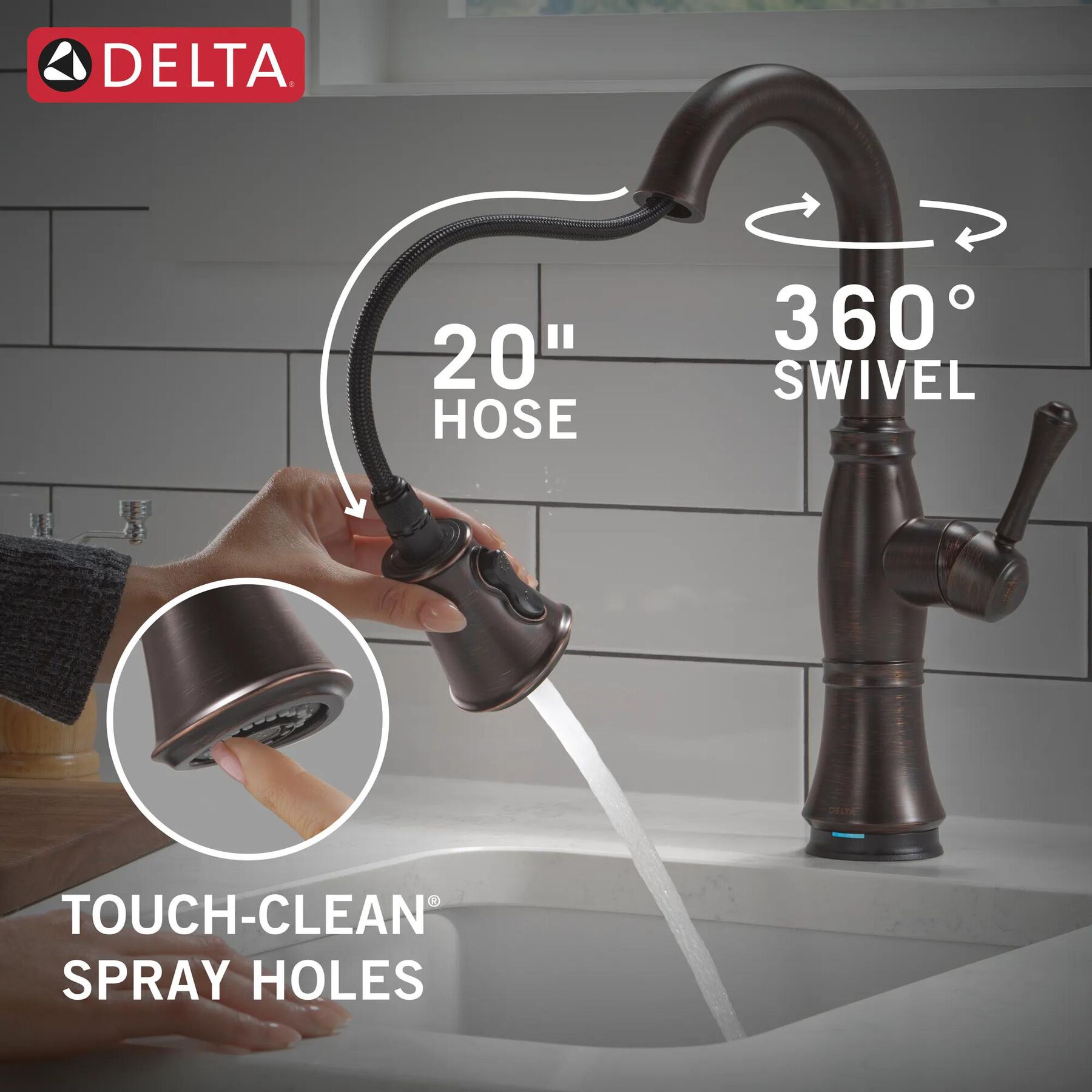Touch2O&reg; Bar / Prep Faucet with Touchless Technology