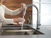 Single Handle Pull-Down Kitchen Faucet with Voice and Touch2O Technology