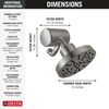 Premium Shower Filter with Shower Head Bundle