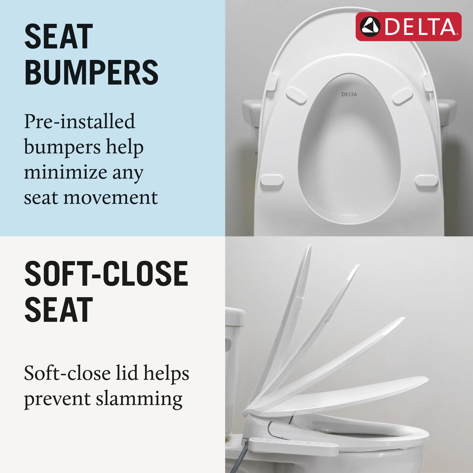 Standard Electronic Bidet Toilet Seat