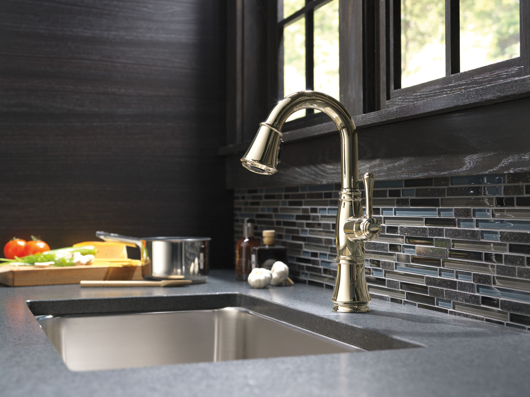 Single Handle Pull-Down Bar / Prep Faucet