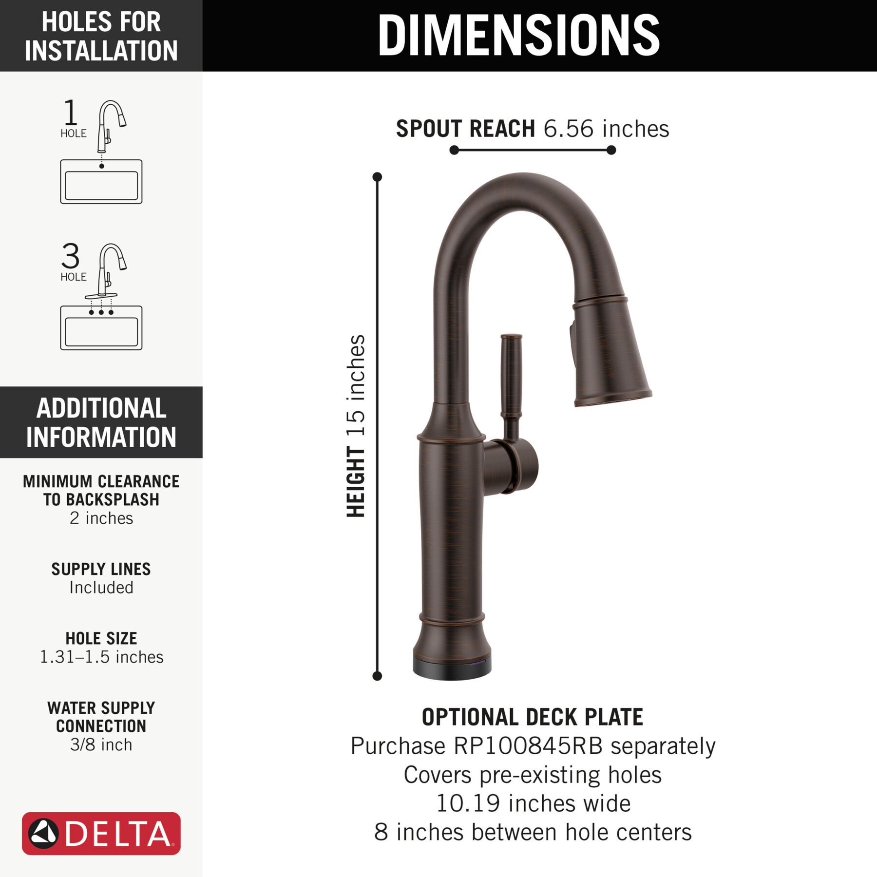 Touch2O&reg; Bar / Prep Faucet with Touchless Technology