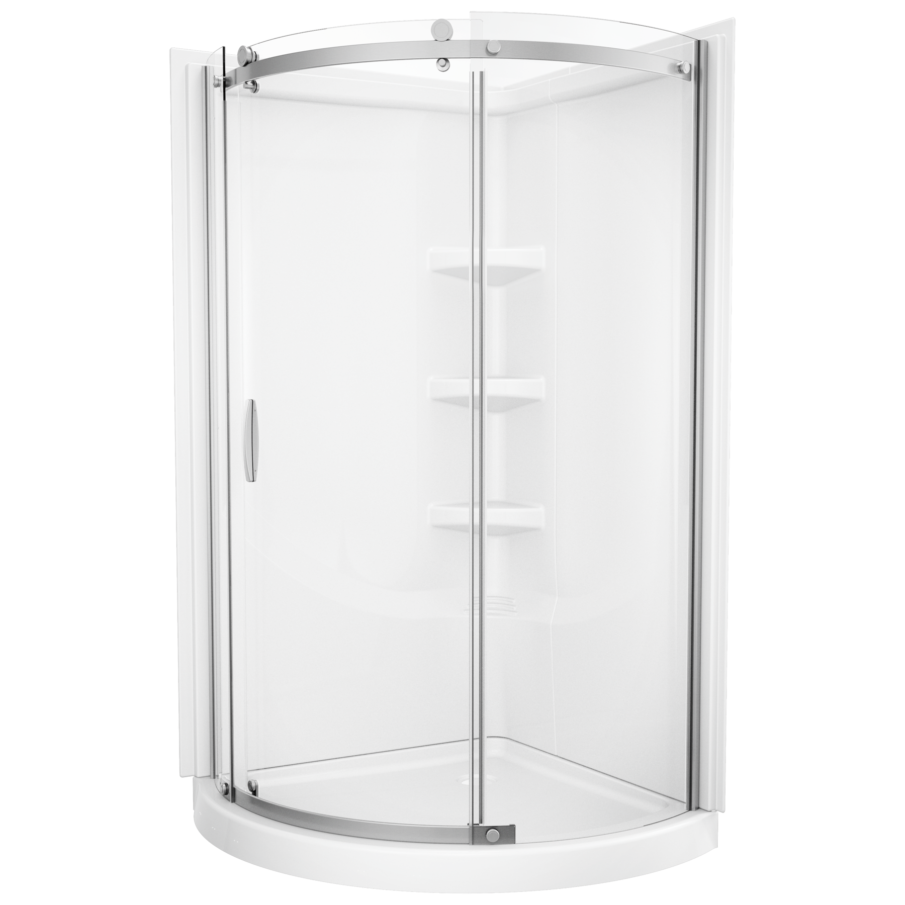 38'' Round Corner Shower Base
