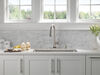 Single Handle Pull-Down Kitchen Faucet with Soap Dispenser and Touch<sub>2</sub>O&reg; Technology Technology