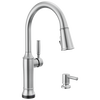 Pull-Down Kitchen Single Handle with Soap Dispenser Bundle
