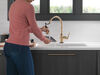 Single Handle Pull-Down Kitchen Faucet With Touch<sub>2</sub>O&reg;  Technology