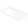 60&rdquo;x32&rdquo; Left Drain Corner Shower Base