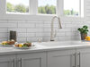 Single Handle Pull-Down Touch<sub>2</sub>O&reg; Technology Kitchen Faucet with Touchless Technology and Soap Dispenser