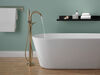 Contemporary Floor Mount Tub Filler Trim