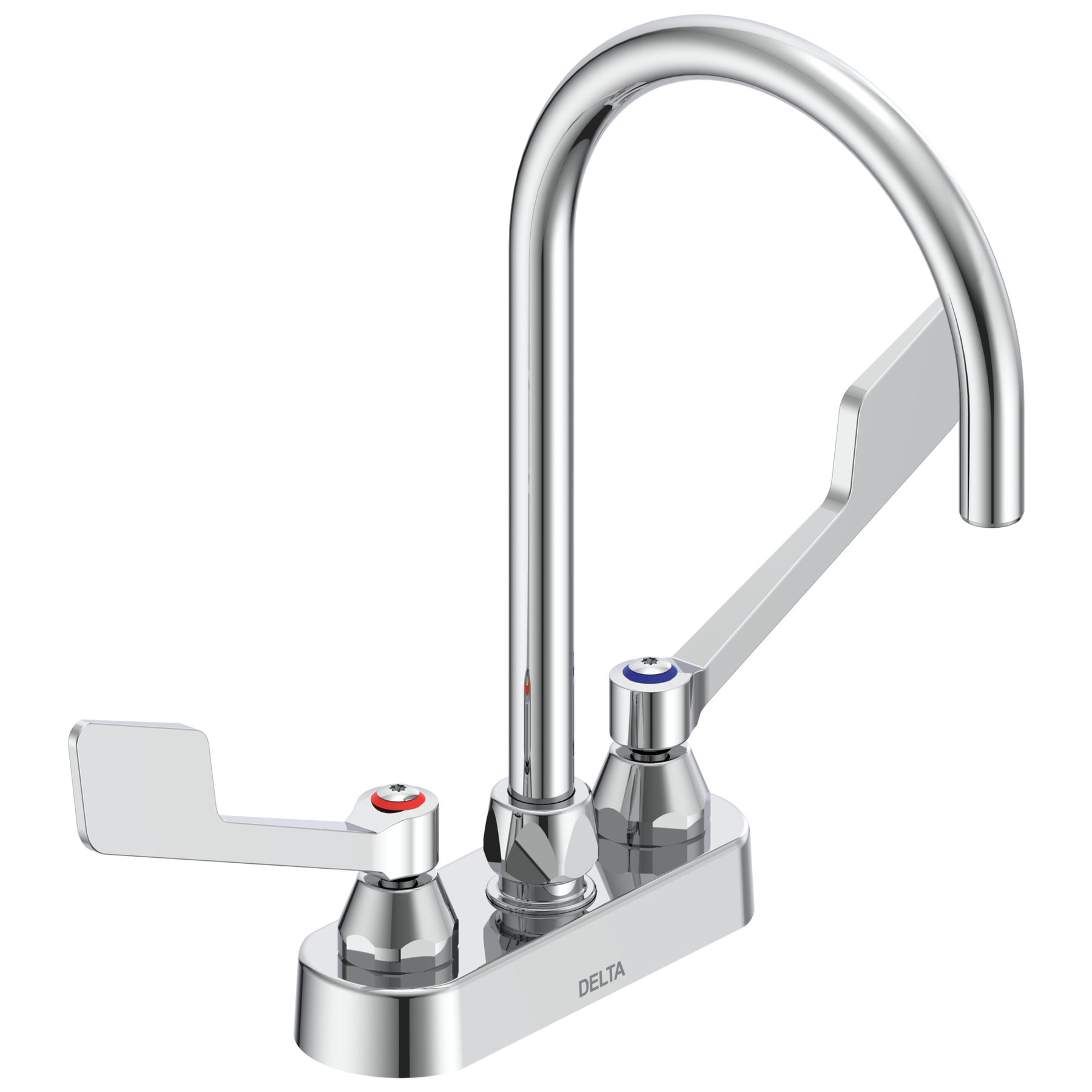 Two Handle 4" Deck Mount Faucet