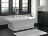60'' x 32'' Freestanding Tub with Integrated Waste and Overflow