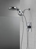 HydroRain&reg; H<sub>2</sub>Okinetic&reg; 5-Setting Two-in-One Shower Head