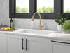 Single Handle Pull-Down Kitchen Faucet with ShieldSpray Technology
